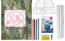 兵行地形学作图工具识图用图作业尺标图指挥尺套装 星空十件套+识图尺 实拍图