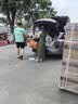 阔庭（KUOTING）鱼缸懒人鱼缸家用客厅办公室金鱼缸过滤鱼缸黑色款 实拍图