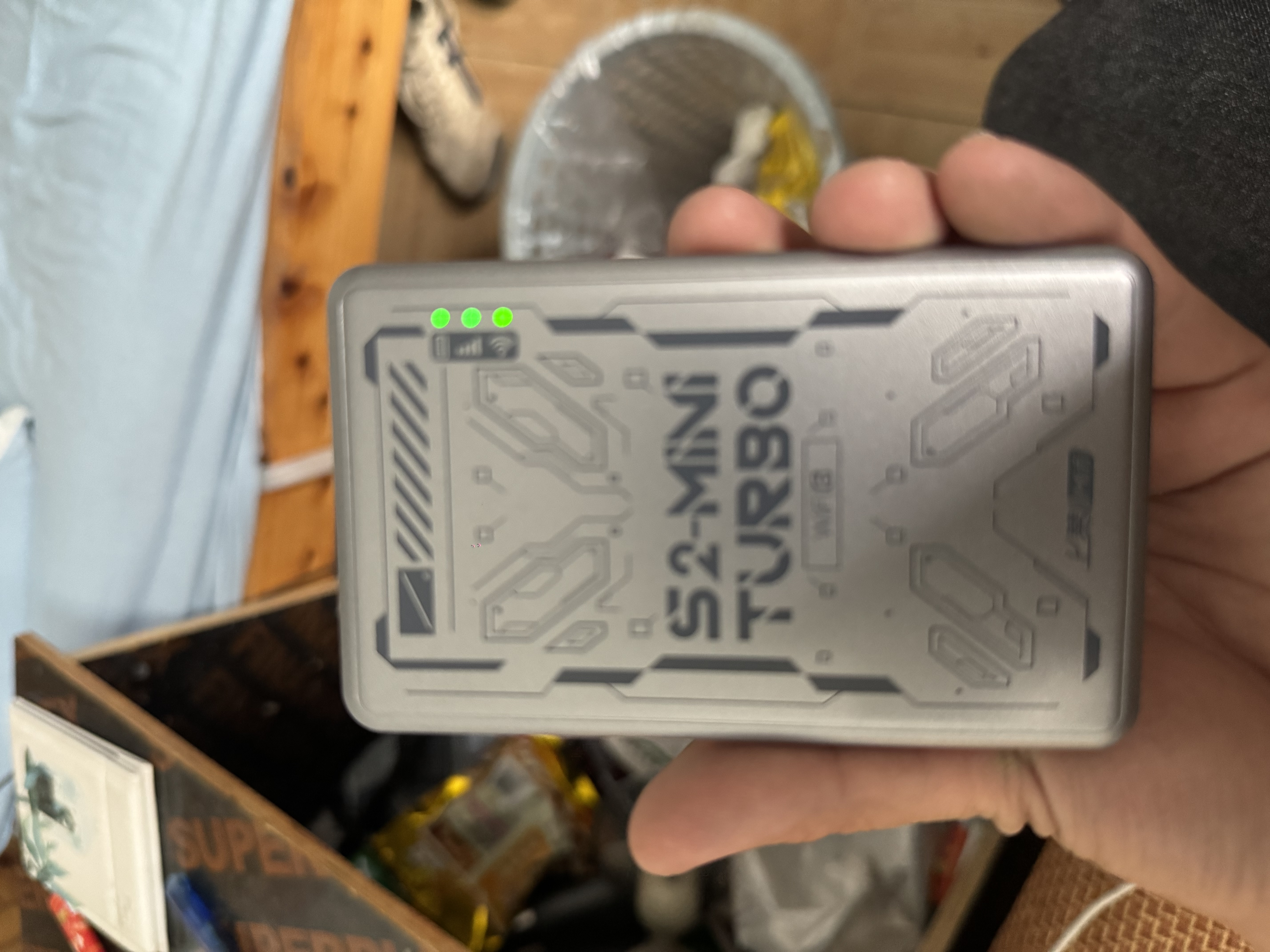 上赞S2随身wifi 免插卡大流量4g路由器无线网卡车载移动wifi上网卡流量卡移动电信 实拍图