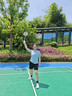 安踏速干运动套装丨女装夏季新款透气短袖短裤羽毛球防走光两件套 实拍图
