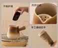 京东京造 围炉煮茶粗陶煮茶器陶瓷茶户外家用壶月牙侧把煮茶壶 实拍图