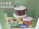美厨（MAXCOOK）304不锈钢泡面碗 学生饭盒餐杯泡面杯1500ML 蓝灰色MCWA8297 实拍图