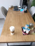 恬梦实木餐桌家用小户型吃饭桌子饭店餐厅餐桌椅奶茶店餐饮餐桌椅组合 桌面厚度可定制8cm 实拍图