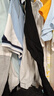 杉杉男童衬衫长袖儿童白色衬衣女大童春夏小学生校服演出服 白色 110 实拍图