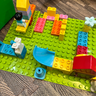 乐高（LEGO）(LEGO)积木拼装得宝10913中号缤纷桶+10460绿色底板组套 实拍图