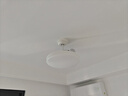 欧普照明（OPPLE）风扇灯遥控LED照明Ra98餐厅卧室吊灯护眼低噪42寸 冰风白 实拍图