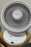 夏普 （SHARP）电风扇空气循环扇家用台扇低噪电风扇摇头涡轮对流大风力办公室宿舍桌面风扇节能小风扇 【遥控款】抗菌扇叶+净化除菌+香薰驱蚊 实拍图