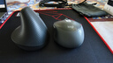 罗技（Logitech）Lift人体工学鼠标 垂直鼠标 小手鼠标 无线蓝牙鼠标 3台设备秒切换 带Logi Bolt接收器 黑色 实拍图