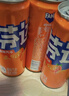 可口可乐（Coca-Cola）芬达Fanta 橙味汽水摩登罐碳酸饮料330ml*24罐 包装随机发 实拍图