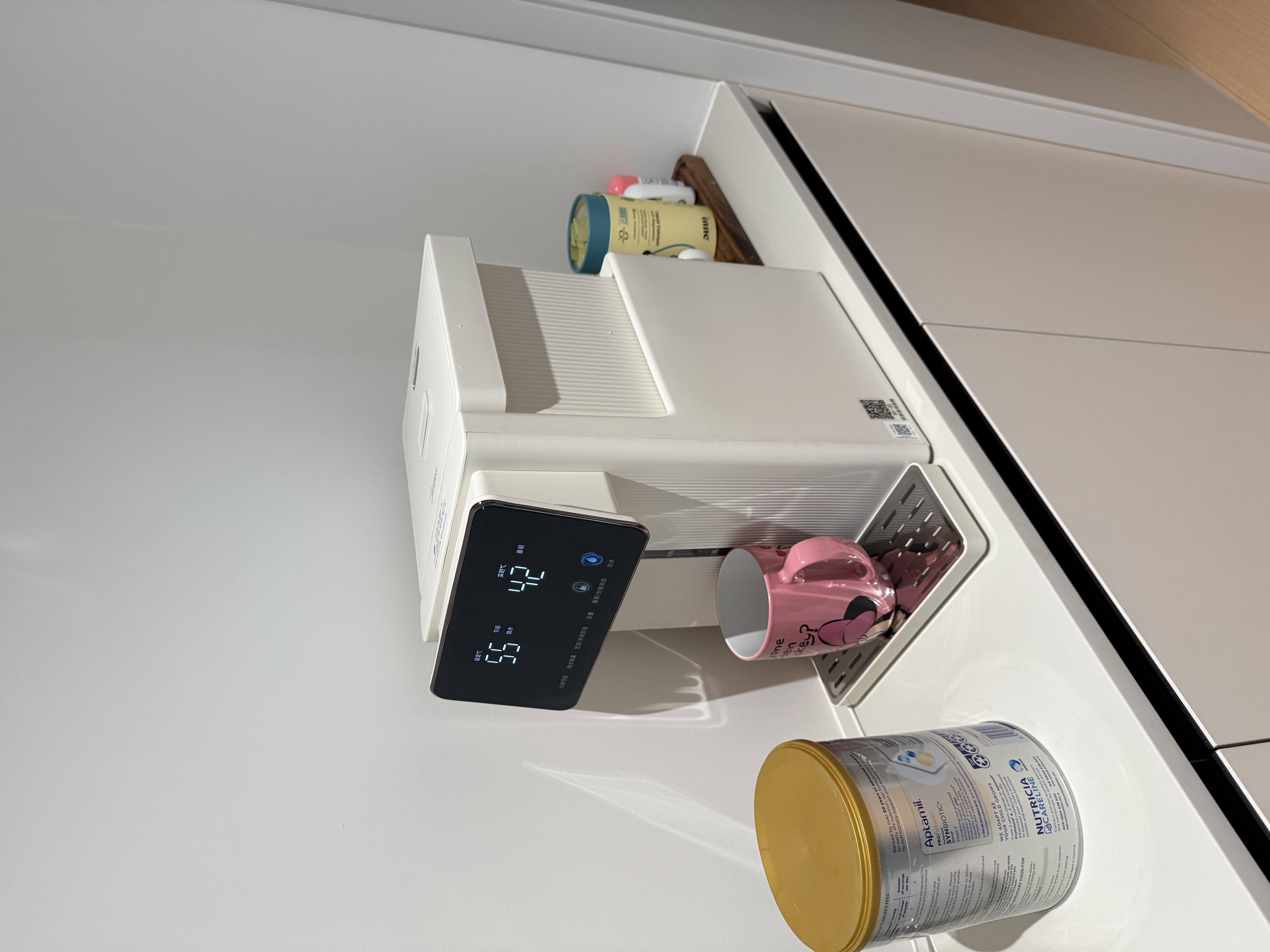 美的（Midea）小魔方电热水瓶净饮水机母婴级316L内胆水壶智能保温恒温一体可拆5L家用大容量20FPro 实拍图
