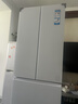 海尔（Haier）冰箱345升彩晶面板一级能效风冷无霜超薄家用法式多门双开门四门四开门小户型Leader系列电冰箱 钢化玻璃面板丨净味除菌丨升级款丨 345升 实拍图