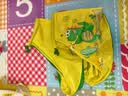 牧萌儿童雨鞋套男女童防水脚套防滑耐磨水鞋学生卡通雨靴 黄恐龙2XL 实拍图