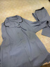蕉内（Bananain）棉棉301H睡衣男女士纯棉吸湿速干情侣家居服长袖套装空调房夏季 【男士】雪蓝 L 实拍图