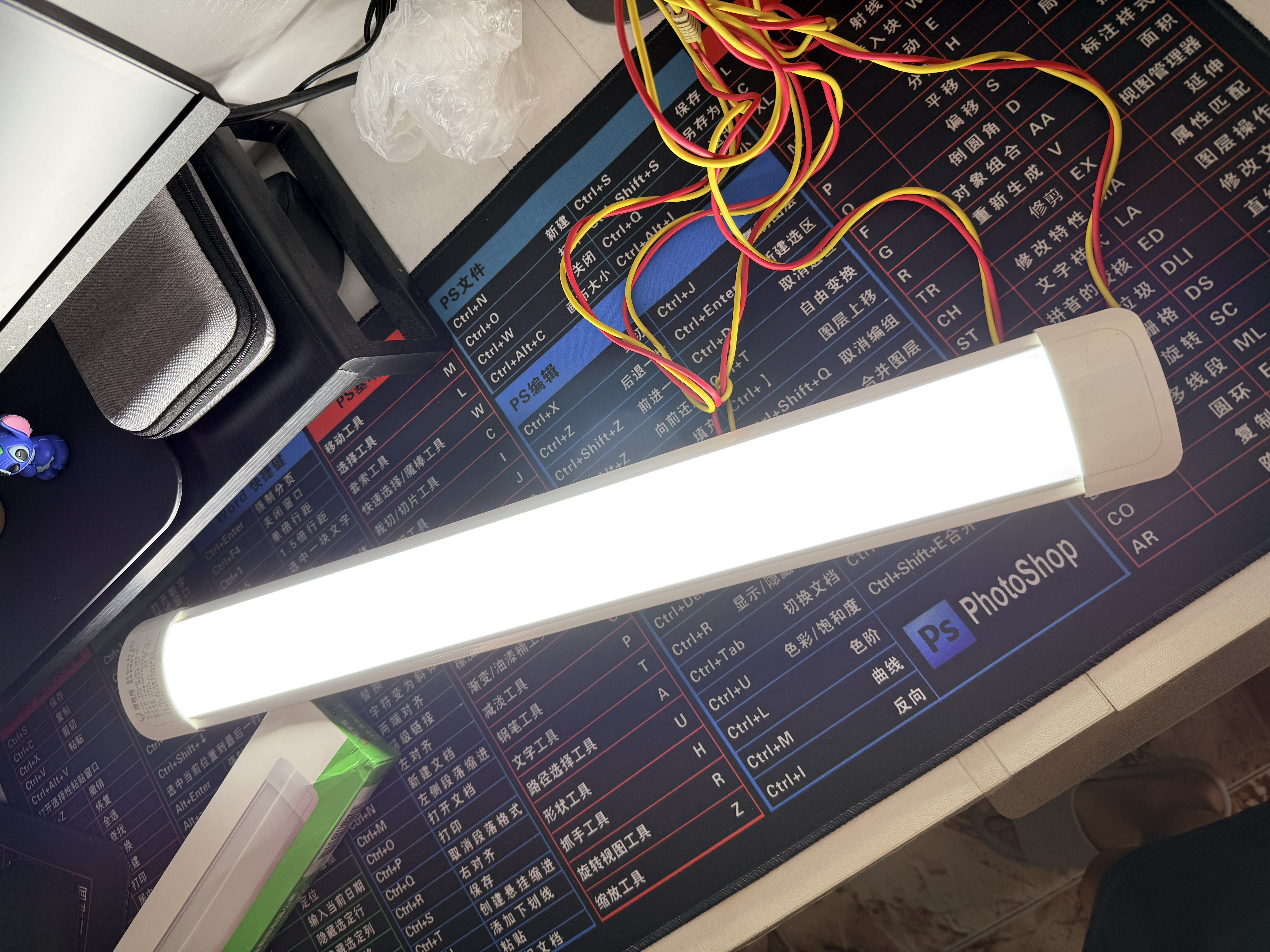 灿美家一体化LED灯管 全套支架长条工业三防灯节能仓库工程日光净化灯  实拍图