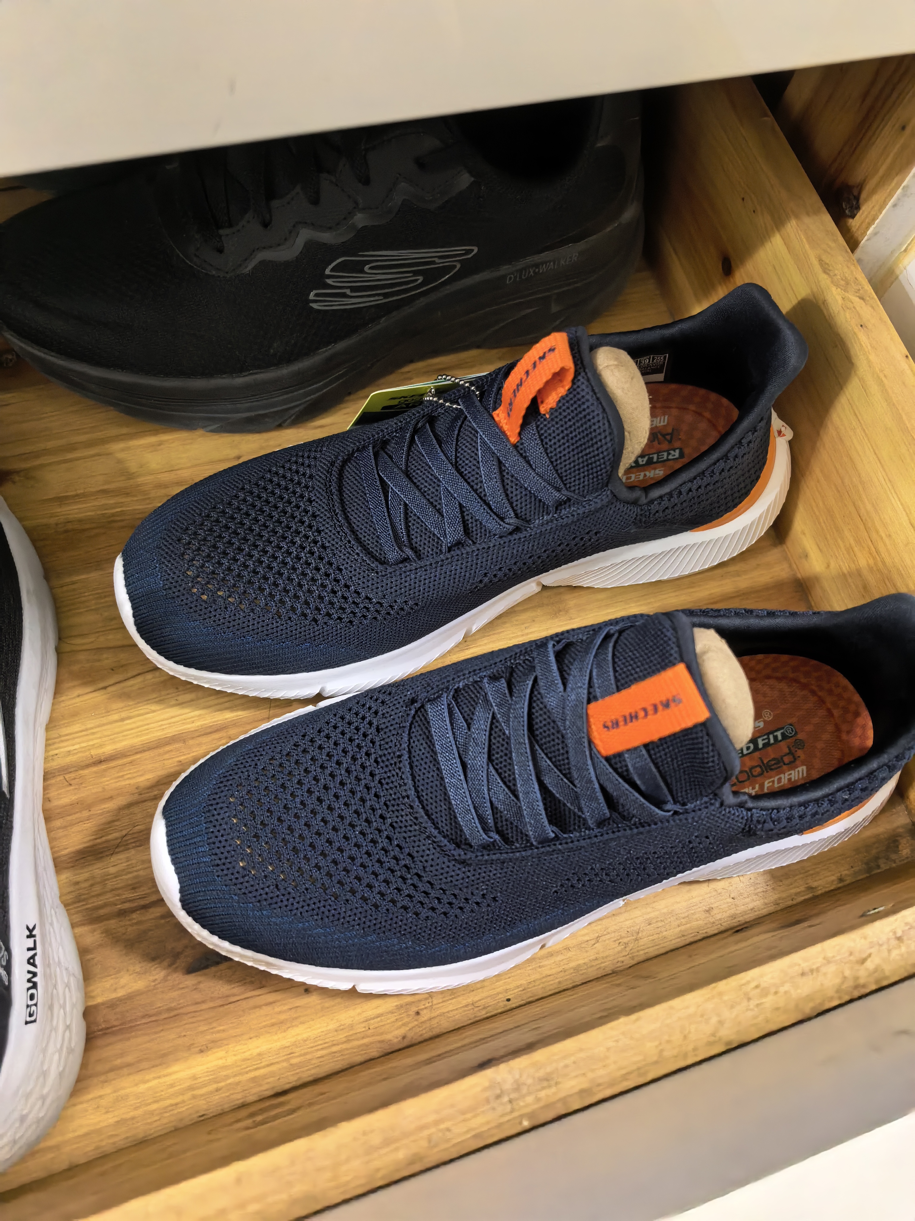 斯凯奇（Skechers）运动鞋男士软底舒适跑步鞋减震轻便休闲健步鞋通勤男鞋 实拍图
