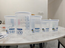 阿司倍鹭（ASVEL）塑料密封罐食品级 奶粉分装瓶便携抑菌储物罐 零食收纳盒 940ml  实拍图