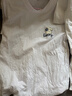 真维斯（Jeanswest）纯棉短袖t恤男运动潮流百搭休闲半袖2026新款打底夏季美式体恤衫 白色(口袋猫胸标) L (175) (收藏加购优先发) 实拍图