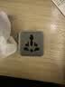 公牛（BULL）迷你多国旅行转换插头/出国旅行出差留学插头欧标美标澳标英标 备保险丝GN-L10S 深空灰 实拍图