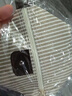 【开学季爆品】京东物流 迷你小包笔袋洗漱包韩版条纹饺子化妆包水饺包折叠化妆洗漱袋浴包旅行包帆布包 米色条纹 实拍图