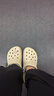 卡骆驰（CROCS）檀健次同款经典洞洞鞋轻便百搭女沙滩鞋包头拖鞋男鞋|10001 骨白色-2Y2(含智必星) 39 (240mm) 实拍图