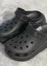 卡骆驰（CROCS）经典泡芙Clog男女一脚蹬懒人沙滩鞋 CR207521-001 36 实拍图