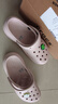 卡骆驰（CROCS）白鹿同款经典云朵洞洞鞋时尚百搭女鞋花园鞋|206750 石英粉-6UR(含智必星) 36 /37(230mm) 实拍图
