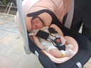 怡戈（Ekobebe）小元宝新生婴儿提篮式儿童安全座椅汽车用宝宝便携车载提篮黑黛粉 实拍图