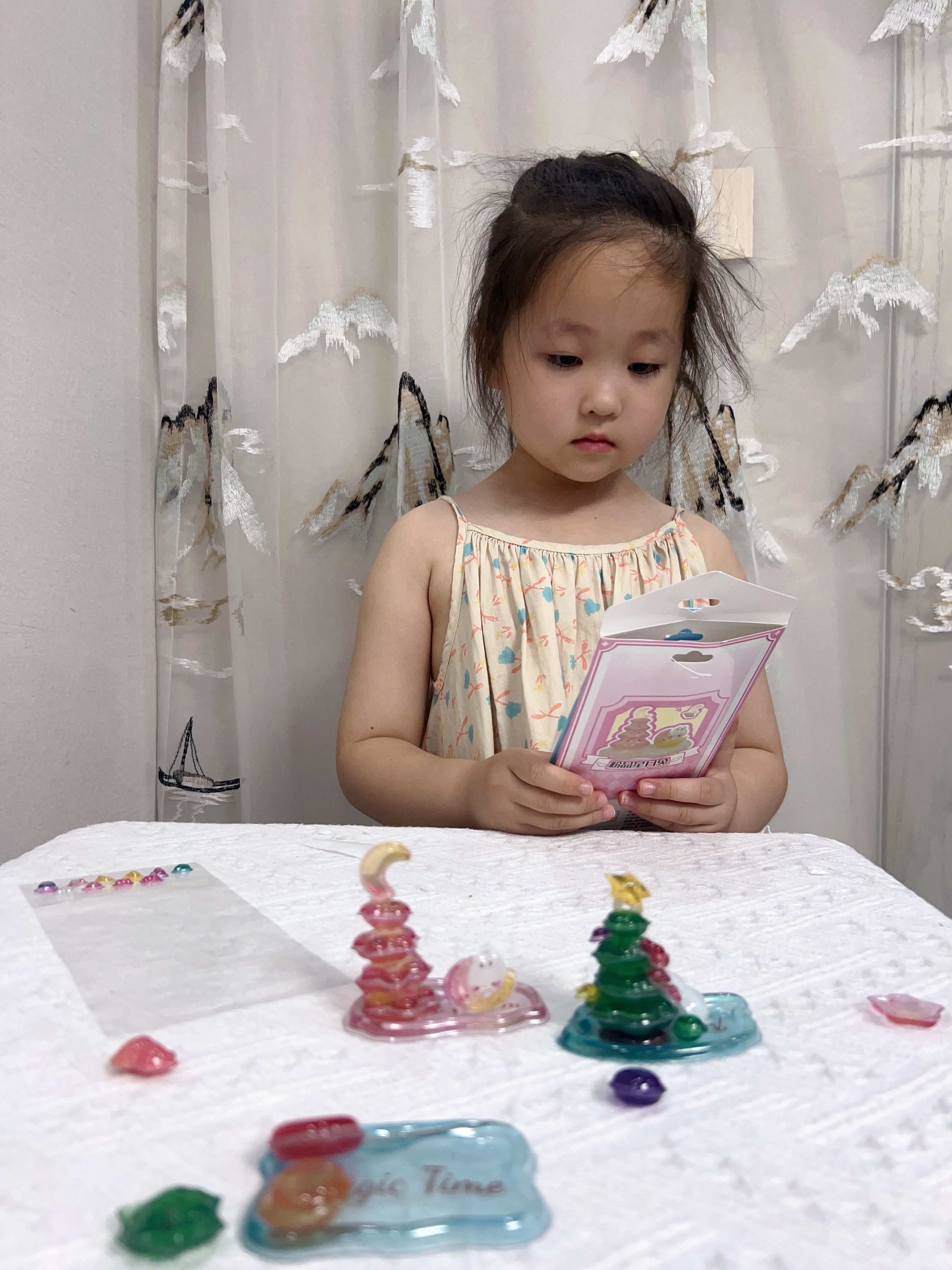 尚美贝贝儿童3D立体浮雕叠叠乐手工diy粘贴画拼装玩具3-6岁女孩童生日礼物 实拍图