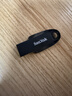 闪迪（SanDisk）64GB USB3.2 U盘 CZ550黑色 读速100MB/s 安全加密 数据恢复 学习办公电脑车载 高速大容量优盘 实拍图