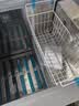 南凌（Nanling）冰柜500升以上大容量商用冰柜卧式冰箱单温冷藏冷冻柜茶叶柜家用冰柜急冻冷柜雪柜饭店厨房速冻柜 638升丨风冷无霜丨全铜管丨不锈钢内胆 实拍图