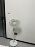 美的（Midea）【幸运草安睡1S】一级能效直流变频声控电风扇家用遥控卧室静音落地扇台式桌面抗菌大风力转页扇 实拍图