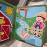 MY FIRST BOOK宝宝布书撕撕书早教1-6岁婴儿农场款土豪书益智玩具周岁生日礼物 实拍图