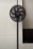 美的（Midea）【超级单品】七叶轻音立式电风扇家用柔风落地扇台式桌面小型风扇大风量节能摇头宿舍电扇 SAF30AB 实拍图