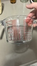 展艺 高硼硅玻璃量杯1000ml 加厚带刻度耐高温烘焙打蛋热奶过滤 实拍图