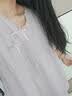 猫人（MiiOW）妈妈睡衣女士夏季2026新款冰丝凉感短袖中老年薄款大码家居服套装 凉粉色-短袖七分裤 【凉感爽滑 亲肤透气】 L 【推荐体重100-120斤】 实拍图