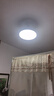 欧普照明（OPPLE）风扇灯吊扇灯24瓦空调搭子照明低噪音餐厅电风扇卧室厨房 冰风白 实拍图