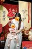 女童礼服裙公主裙女孩1周岁新款女宝宝抓周连衣裙裙子秋夏季衣服 粉色中式汉服裙-配小鱼挎包 90 【1-2岁左右，18-23斤】 实拍图