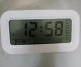 康巴丝（Compas）电子闹钟夜光智能语音报时起床神器闹铃强力叫醒儿童学生床头钟开学必备 2139 白色充电儿童节礼物 实拍图