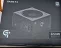 先马（SAMA）GT850W黑色 ATX3台式电脑电源 12V-2X6显卡供电/80PLUS金牌电源/全模组/14CM短机身/5080 实拍图