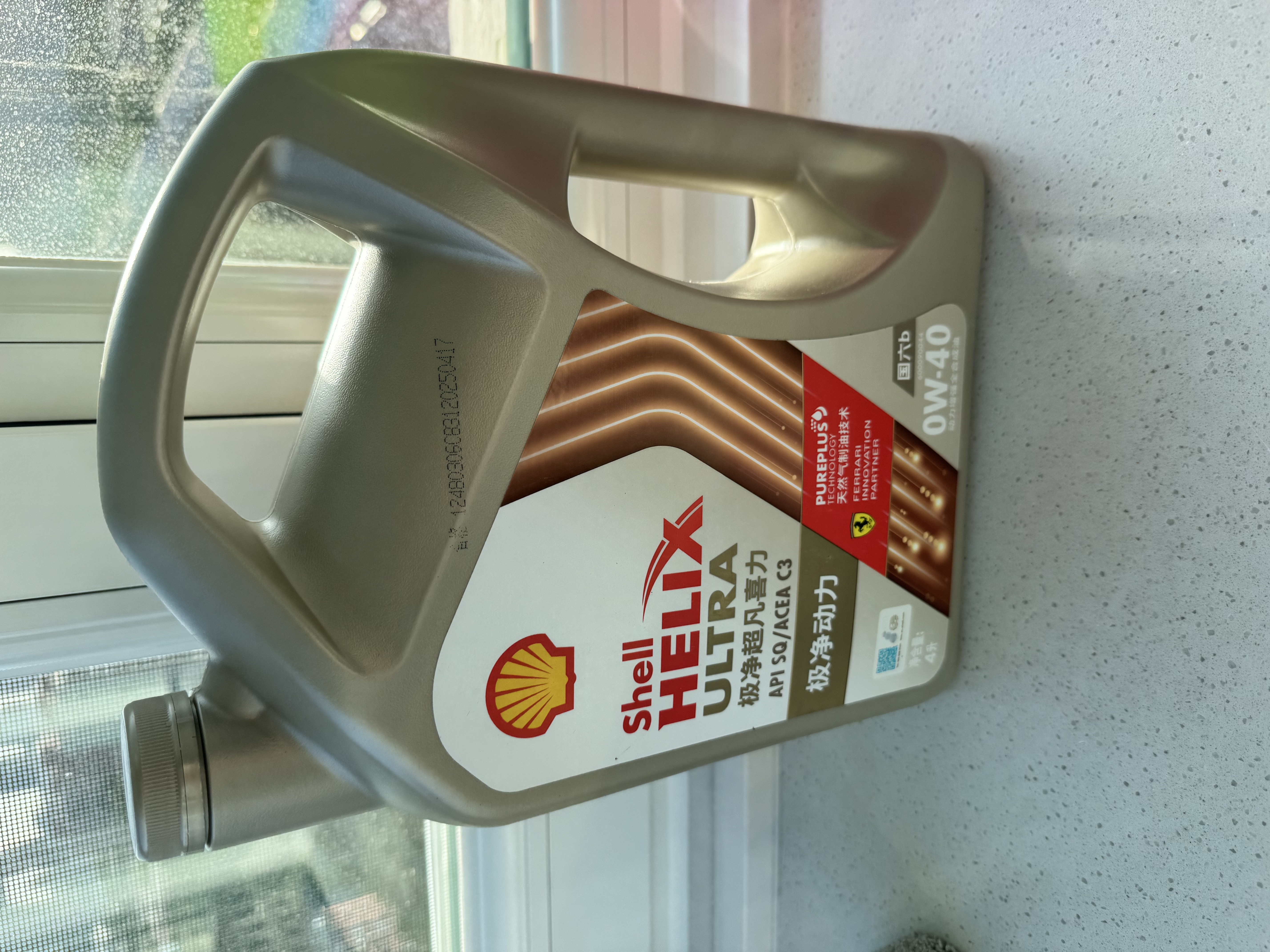 壳牌（Shell）极净超凡喜力全合成机油0w-40(0w40)SQ级 C3 4L汽车保养京东自营 实拍图
