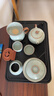 京东京造 茶具整套 功夫茶具套装带茶盘茶壶茶杯 天青汝窑西施壶 16件 实拍图