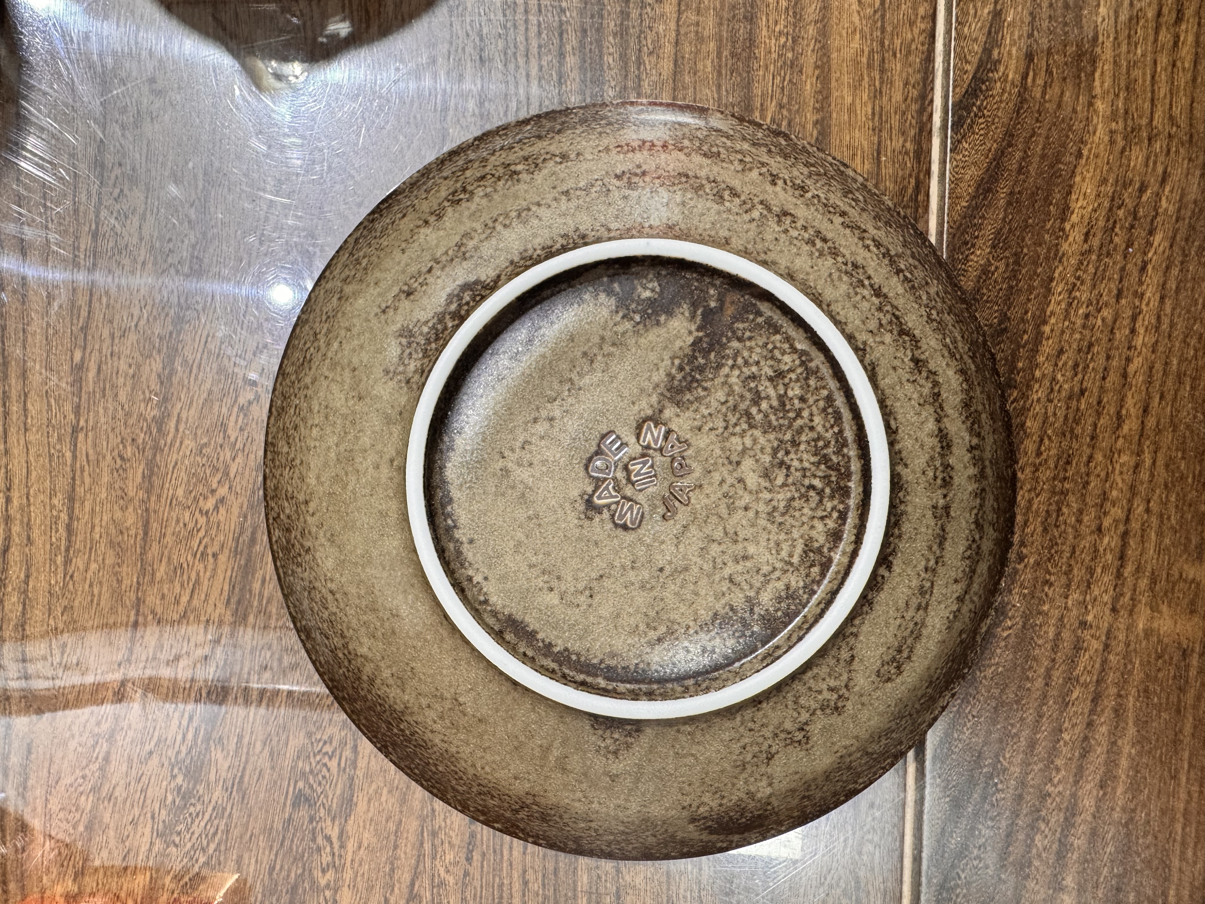 可可屋日本原装进口美浓烧复古摩洛哥风陶瓷餐具料理寿司盘菜盘圆盘西餐 ZAH-15深盘 伊贺 1个 20.5cm 实拍图