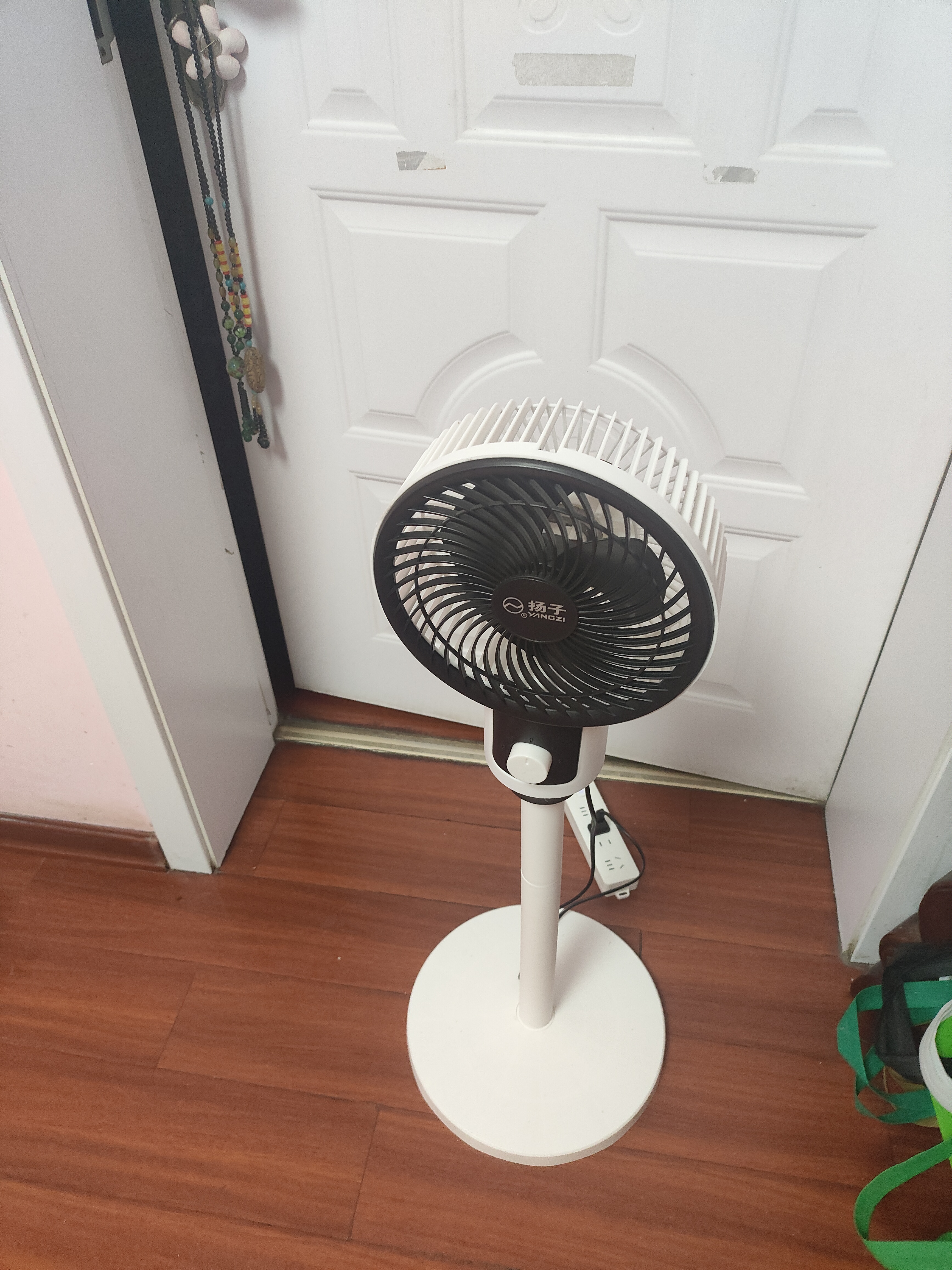 扬子（YANGZI）空气循环扇智能语音电风扇家用落地扇立式摇头遥控办公室宿舍 机械款【手动摇头】 实拍图