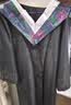 COSMICKISS学士服文科理科工科学位服毕业礼服大学生男女本科学士服粉领拍照 【灰领理科】学士服+学士帽 M (建议105-130斤) 实拍图