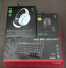 雷蛇（Razer）梭鱼X 幻彩 无线头戴式电竞游戏耳机耳麦 降噪麦克风 多平台兼容 吃鸡神器 白色 适配三角洲行动 实拍图