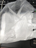白色食品袋批发塑料袋一次性透明包装袋方便袋外卖打包袋背心袋子 15*23的100只 实拍图