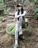 GOLOVEJOY高乐捷美利奴羊毛袜女耐磨抑菌透气足弓支撑户外登山跑步功能袜杏 实拍图