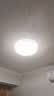 惠普轻奢led吸顶灯普瑞护眼水晶卧室书房房间中山灯具 臻之光 实拍图