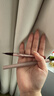 奇士美（kiss me）花盈美蔻闪耀持妆细滑眼线液笔0.4ml 03自然棕(纤细笔尖 防水) 实拍图