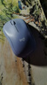 罗技（Logitech）M221 轻音鼠标 无线鼠标 办公鼠标 对称鼠标 带无线微型接收器 雾霭蓝 实拍图
